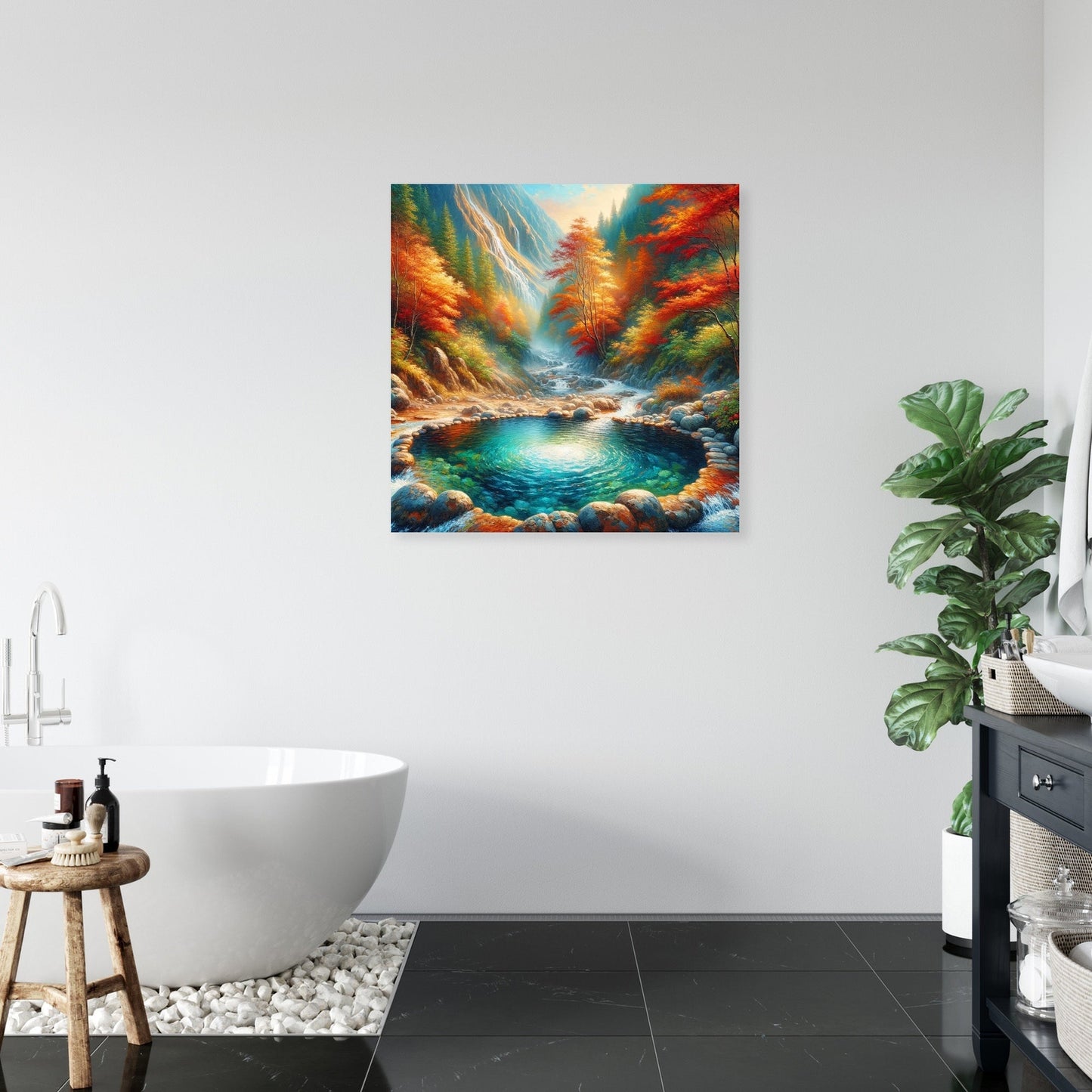 Mountain Retreat Canvas