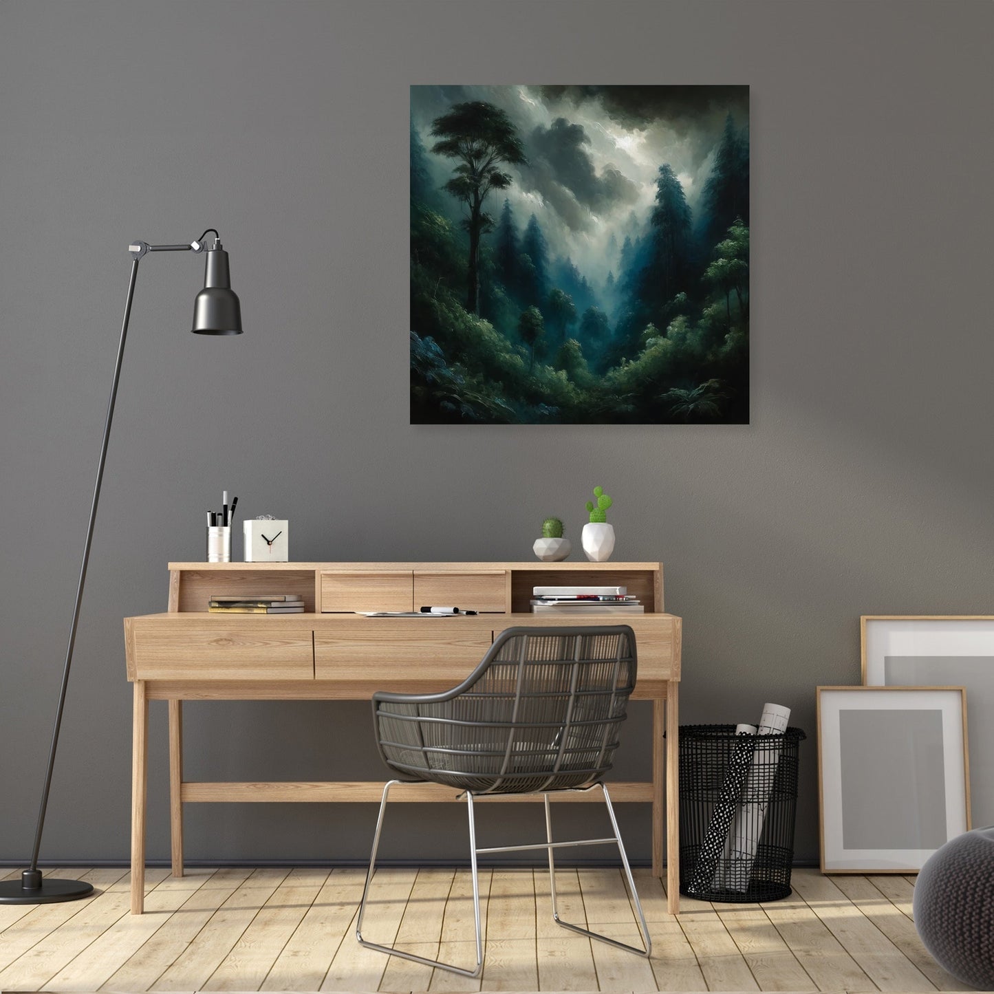 Mystical Cloud Forest Canvas