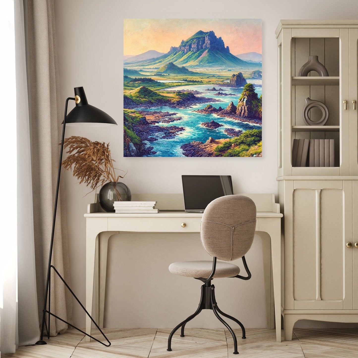 Jeju Island Beauty Canvas