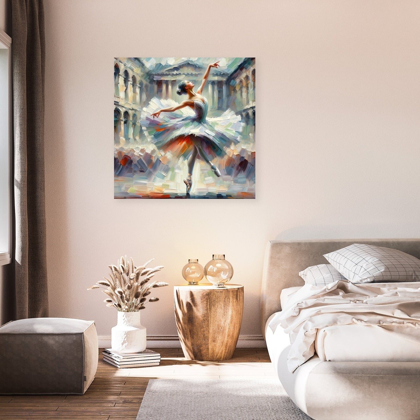 Graceful Spin Canvas