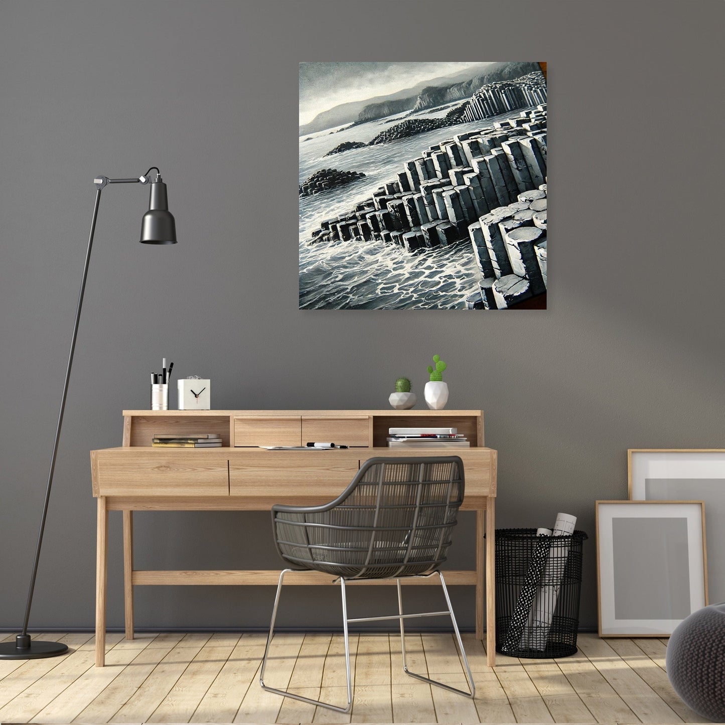 Basalt Columns Canvas