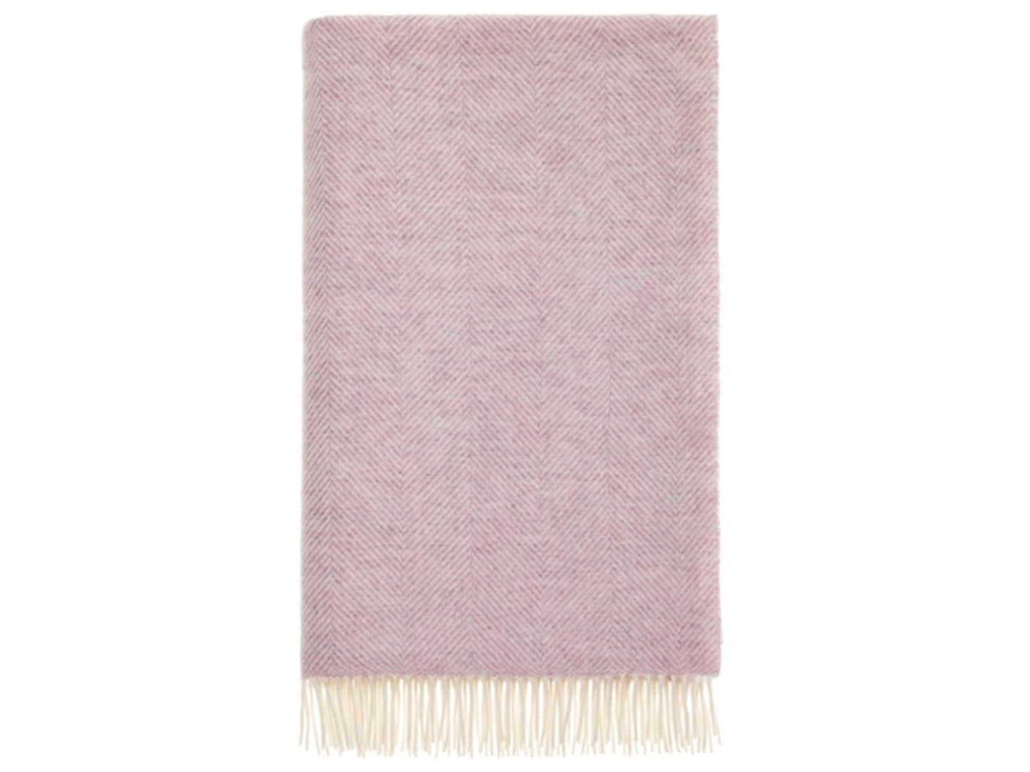 Sweet Shop Herringbone Pure New Wool Throws