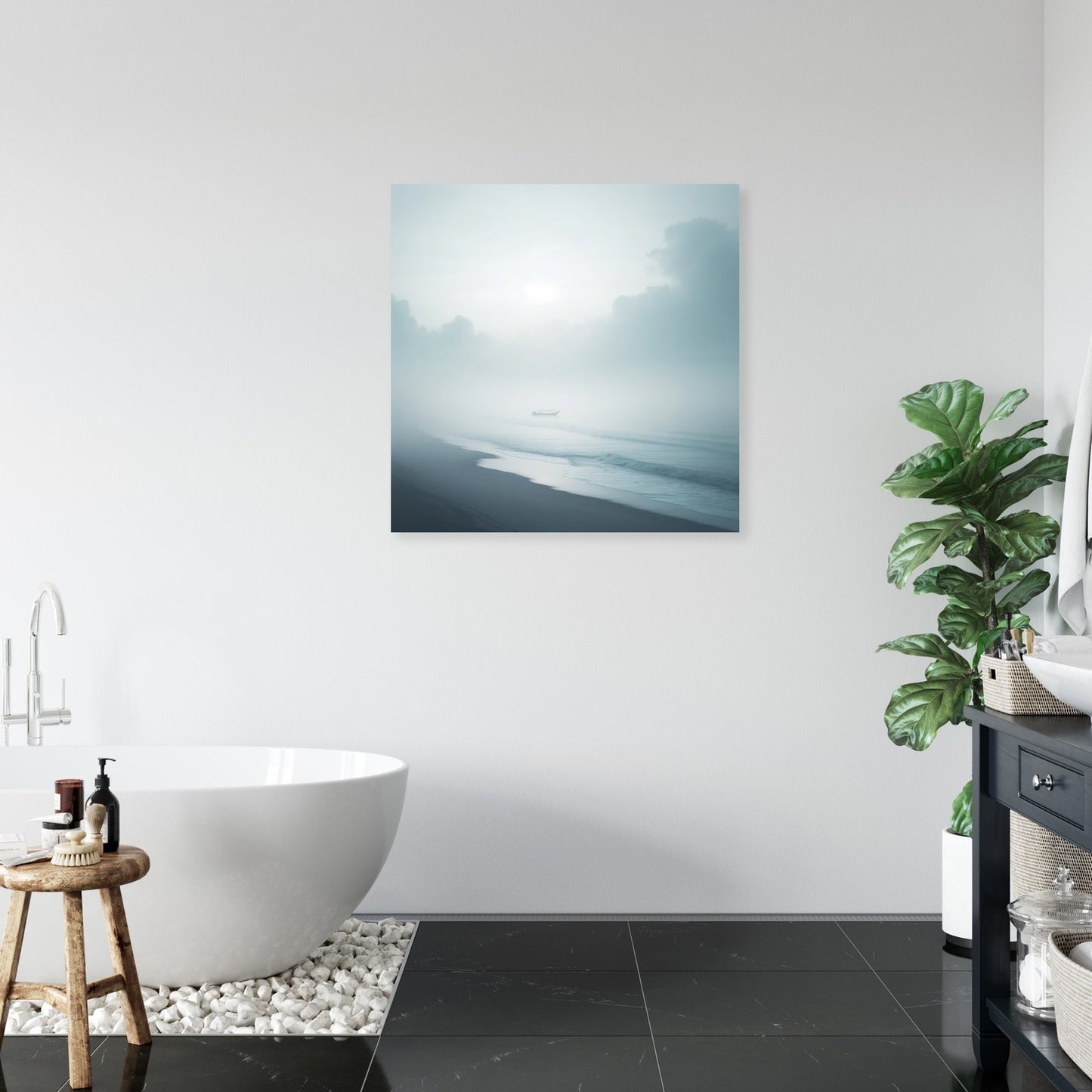 Coastal Fog Canvas