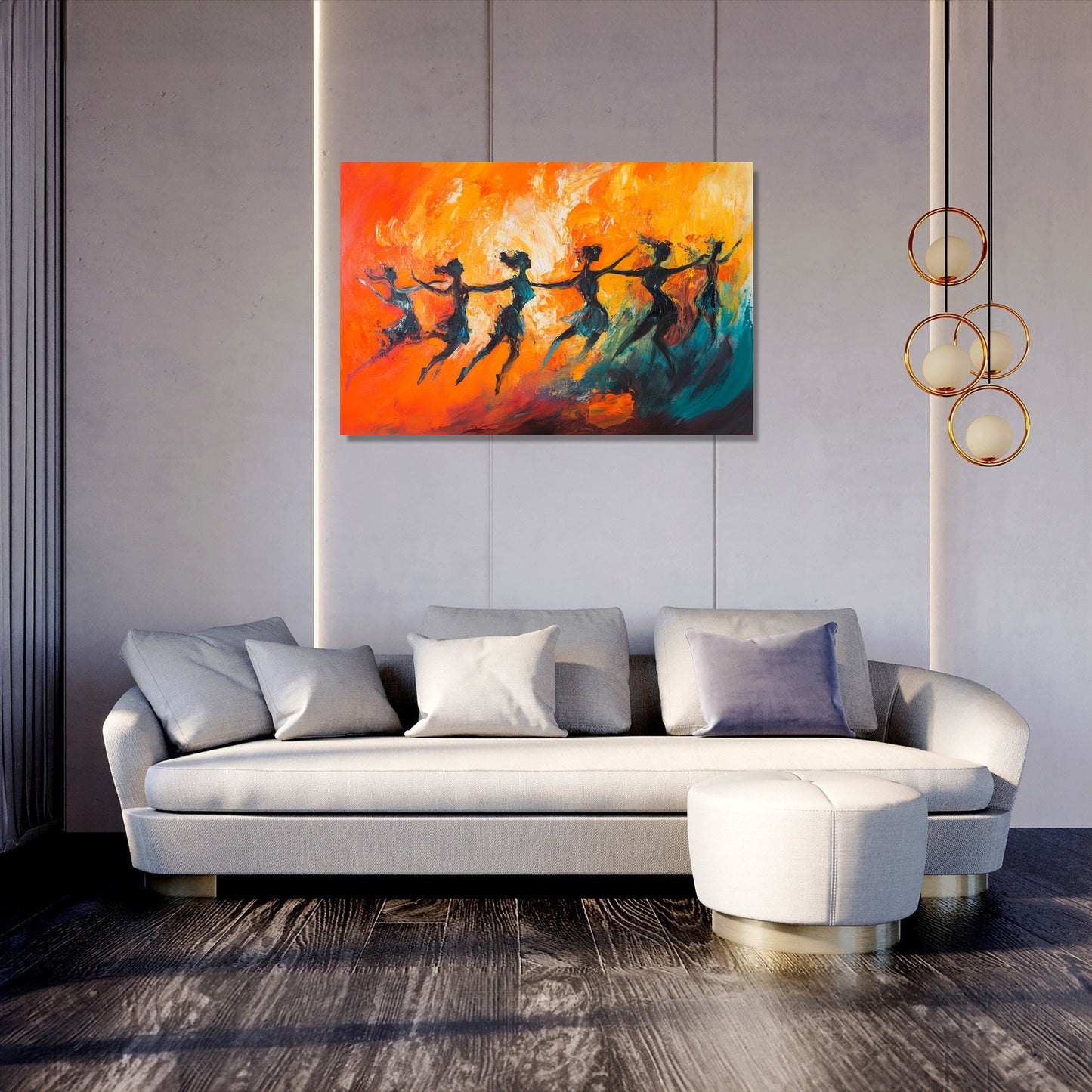 Dancing Harmony Canvas