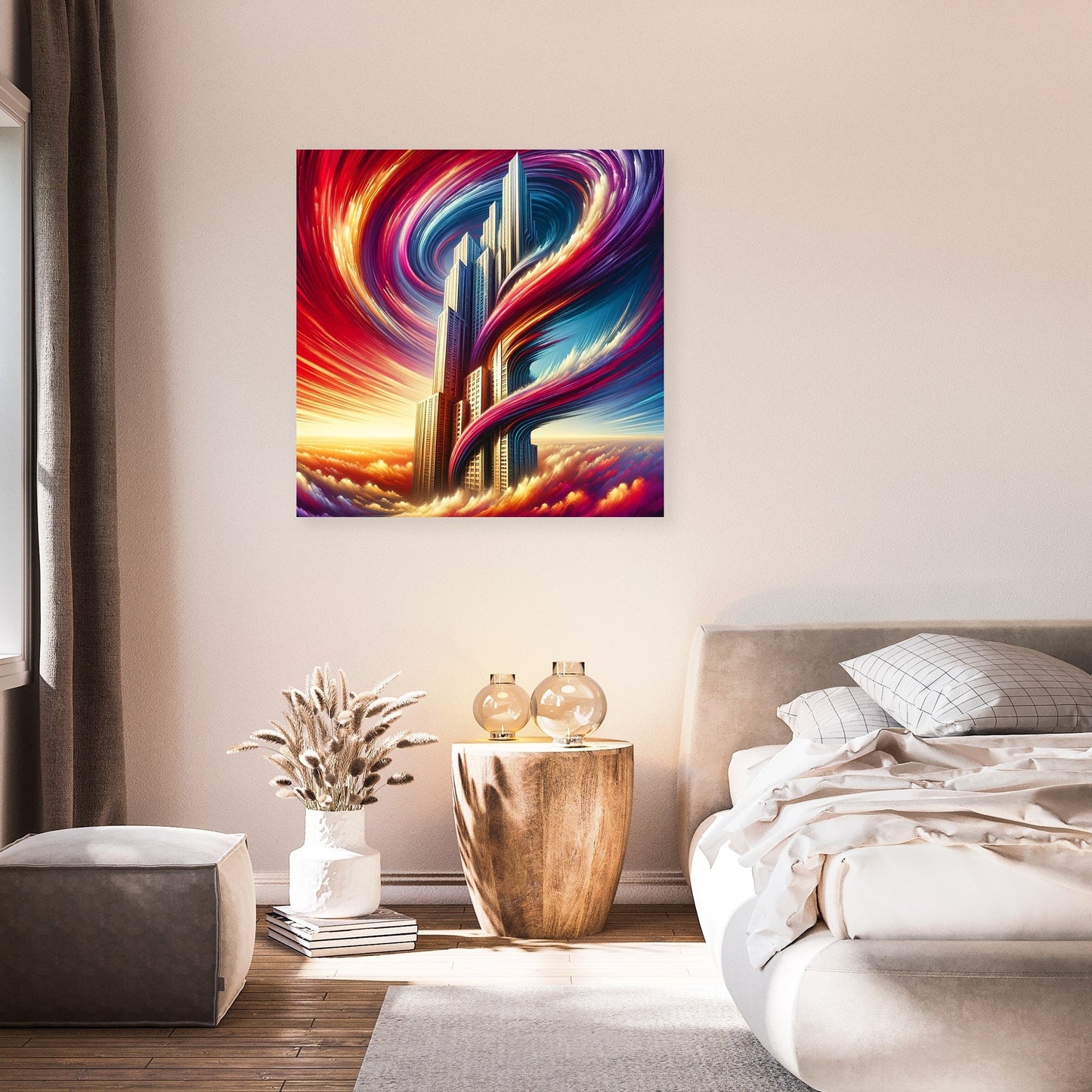 Surreal Heights Canvas