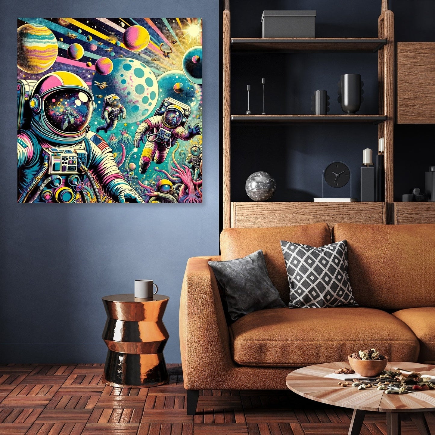 Cosmic Pop Odyssey Canvas