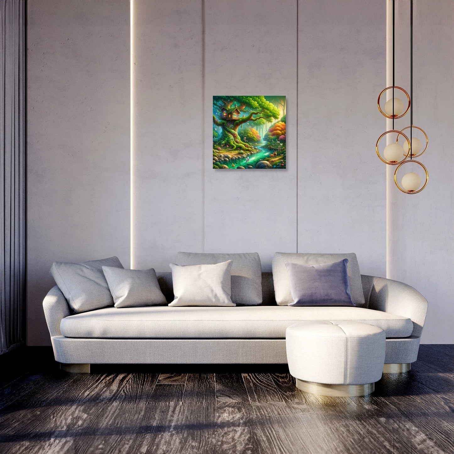 Enchanted Nature's Playground Canvas