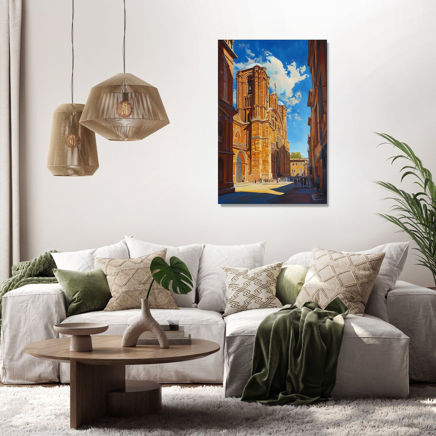 Saint-Sernin Heritage Canvas
