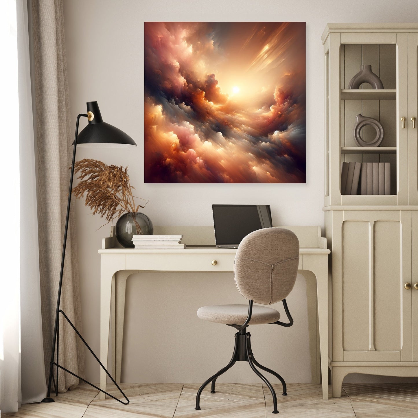 Golden Hour Serenity Canvas