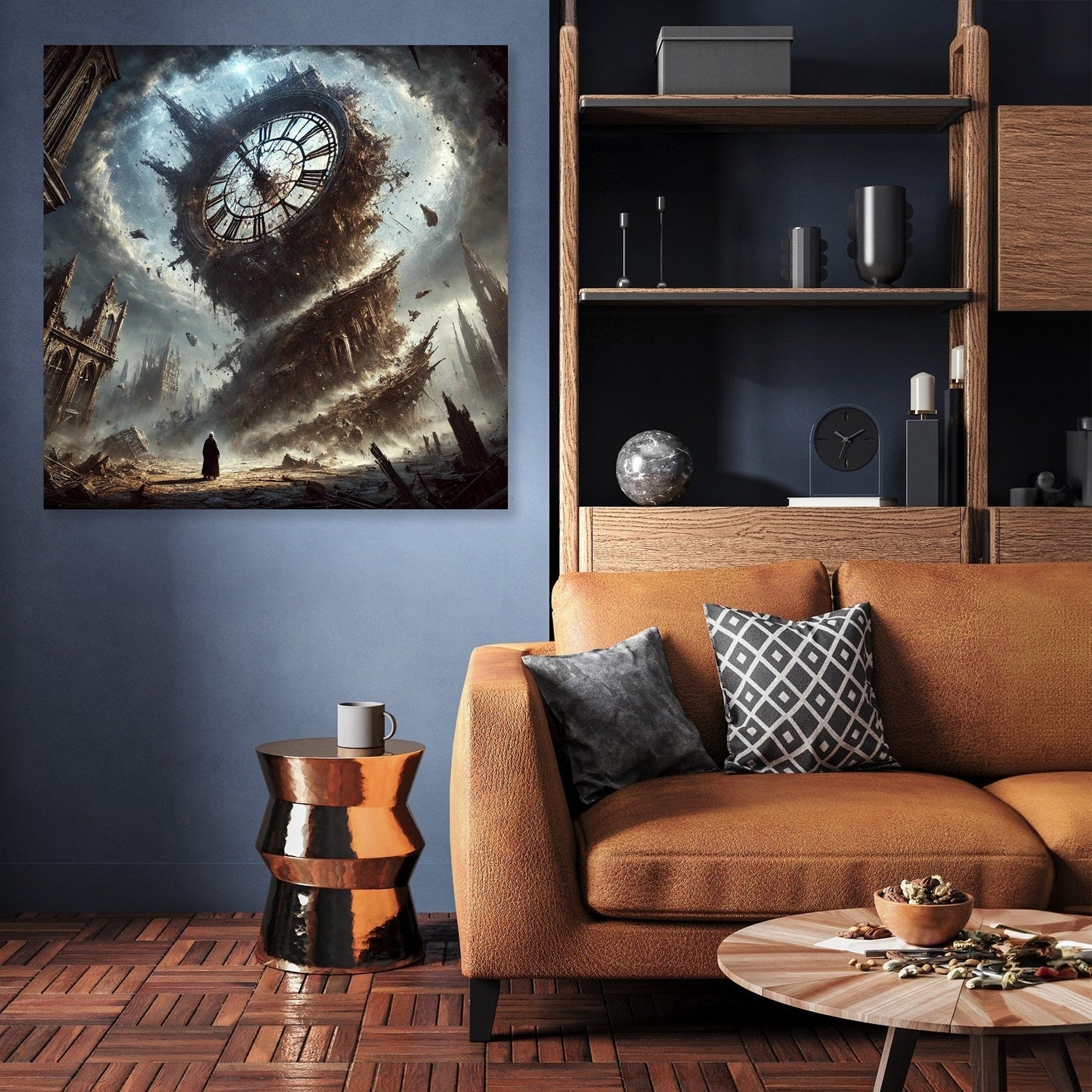 Fractured Time Canvas