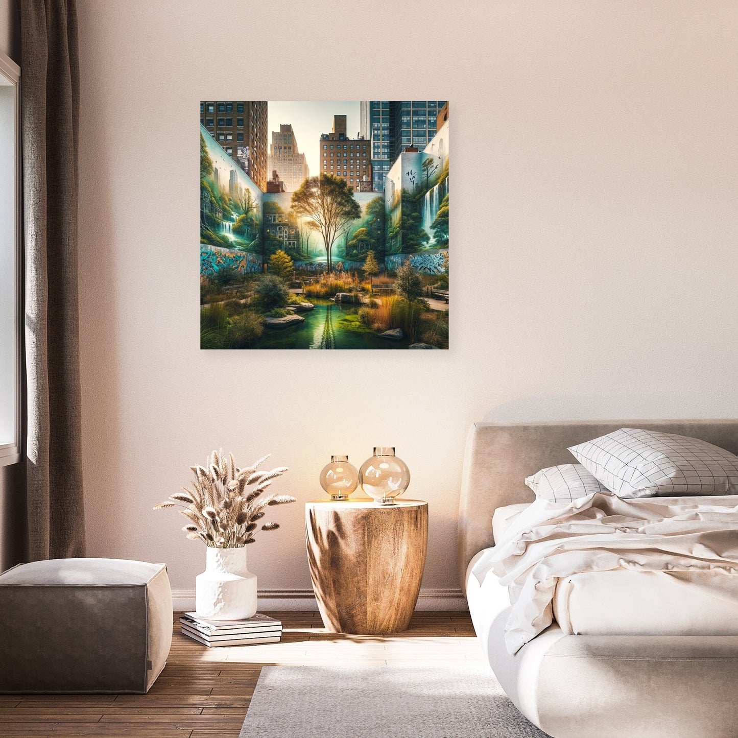 Urban Oasis Canvas