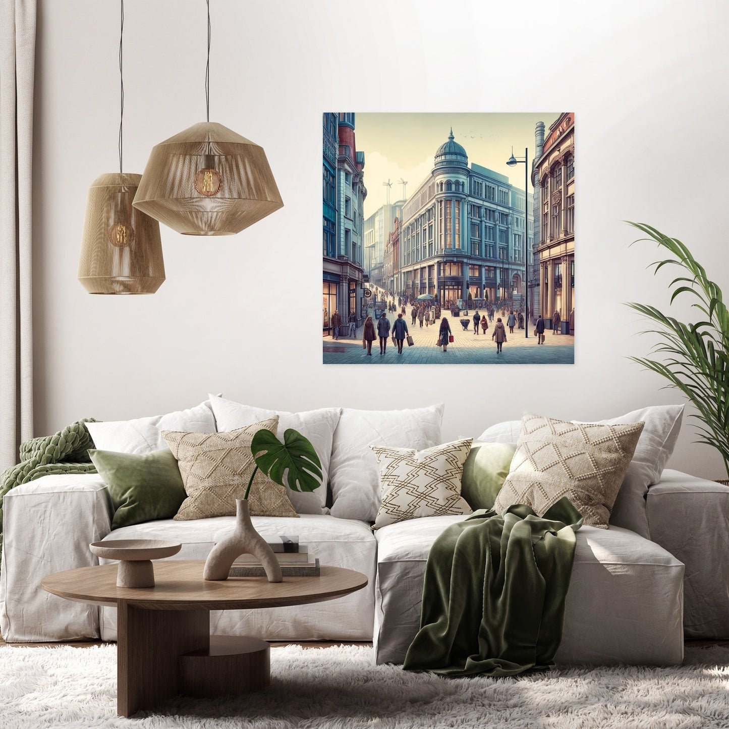New Street Birmingham Canvas