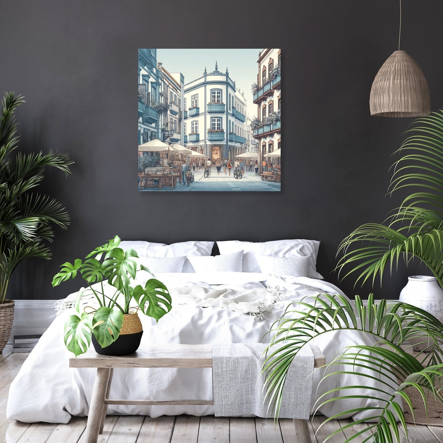 Calle Castillo Canvas