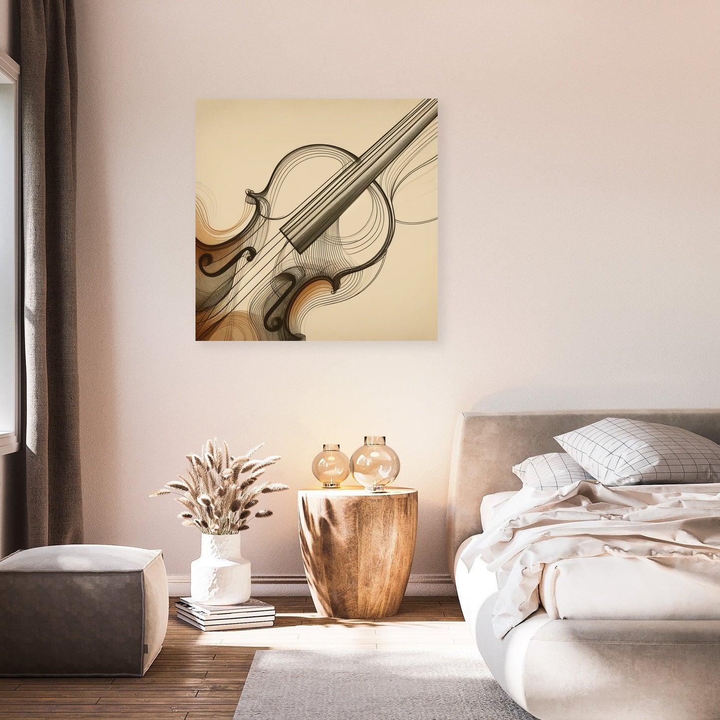 Melodic Curves Canvas