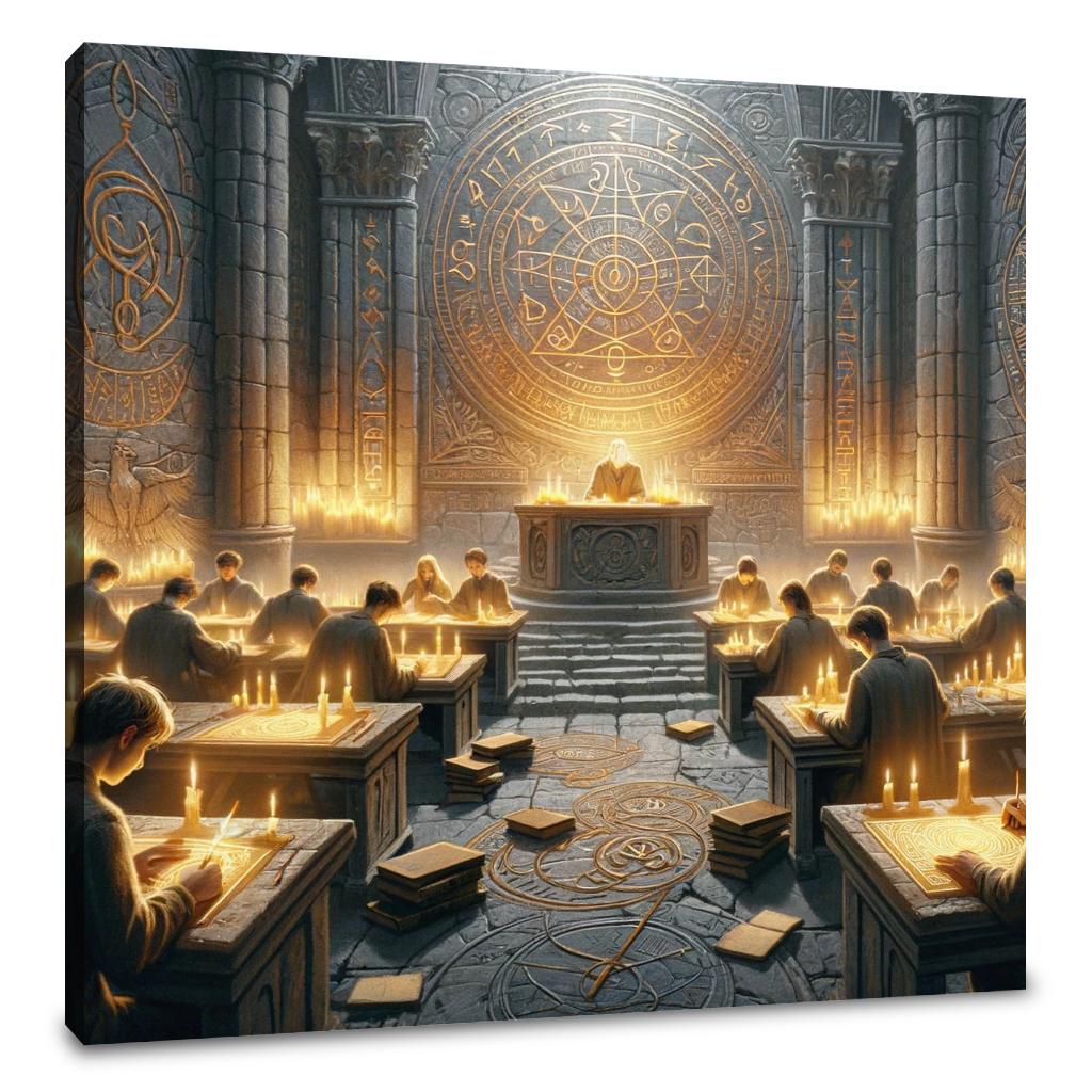 Rune Scholars Canvas