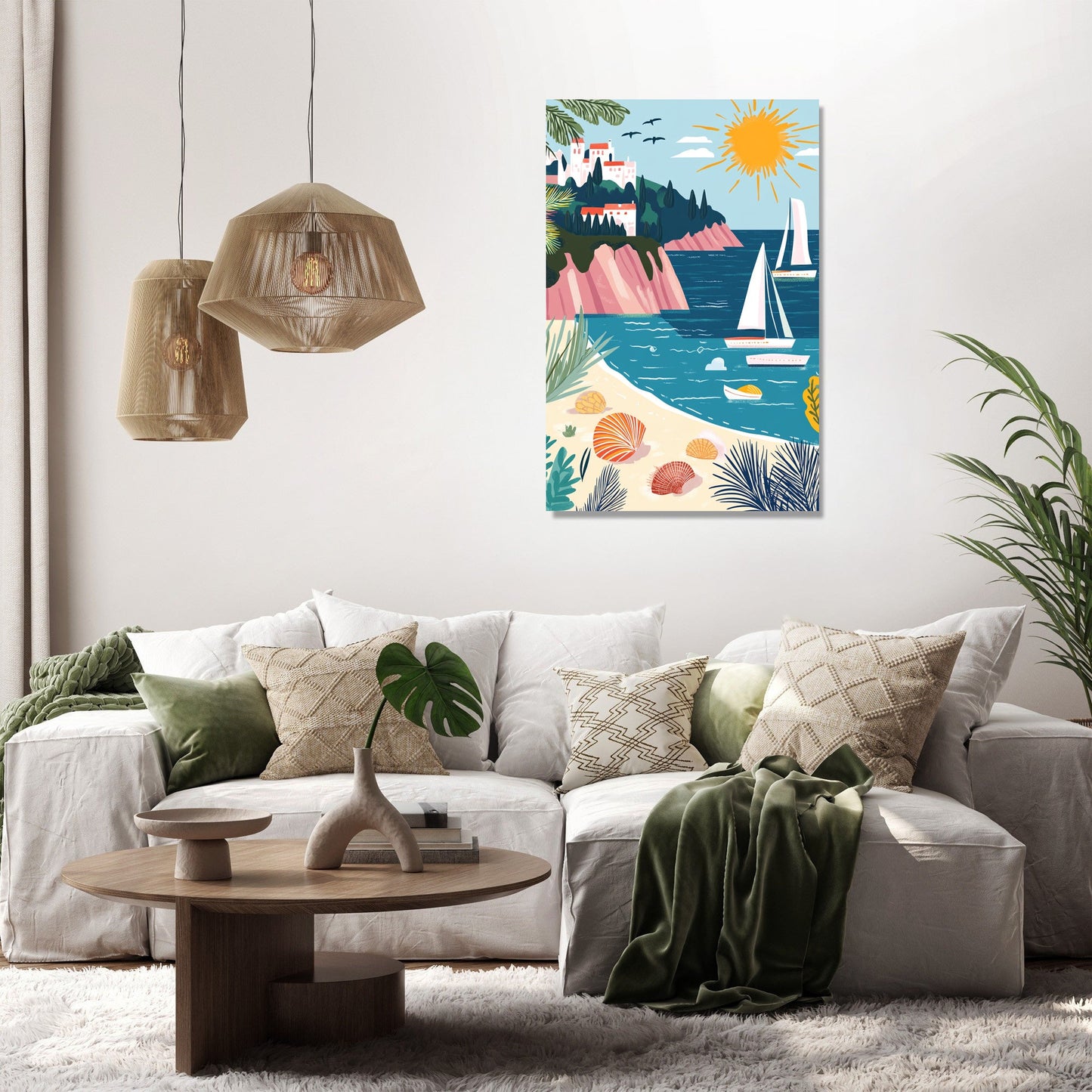 French Riviera Dream Canvas
