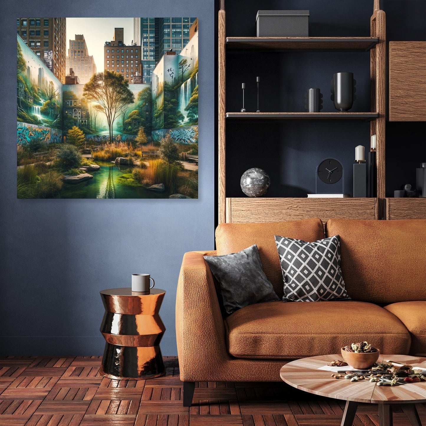 Urban Oasis Canvas
