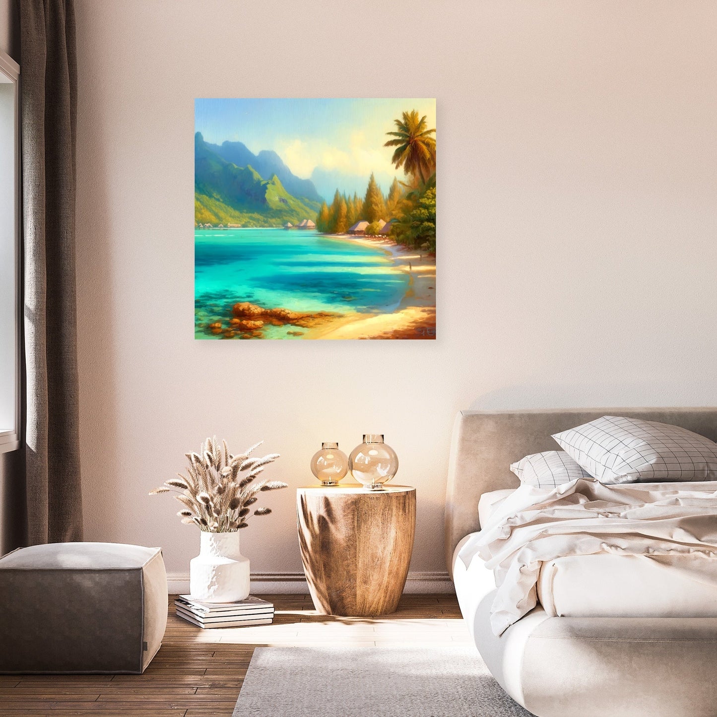 Bora Bora Serenity Canvas
