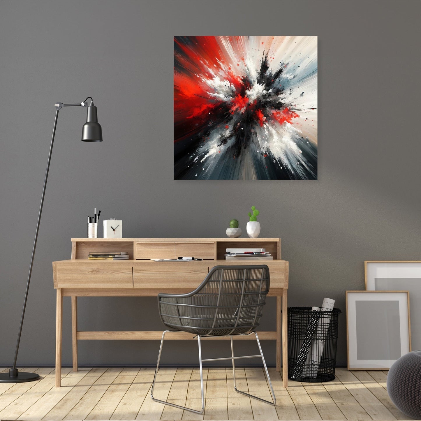 Harmonic Contrast Canvas