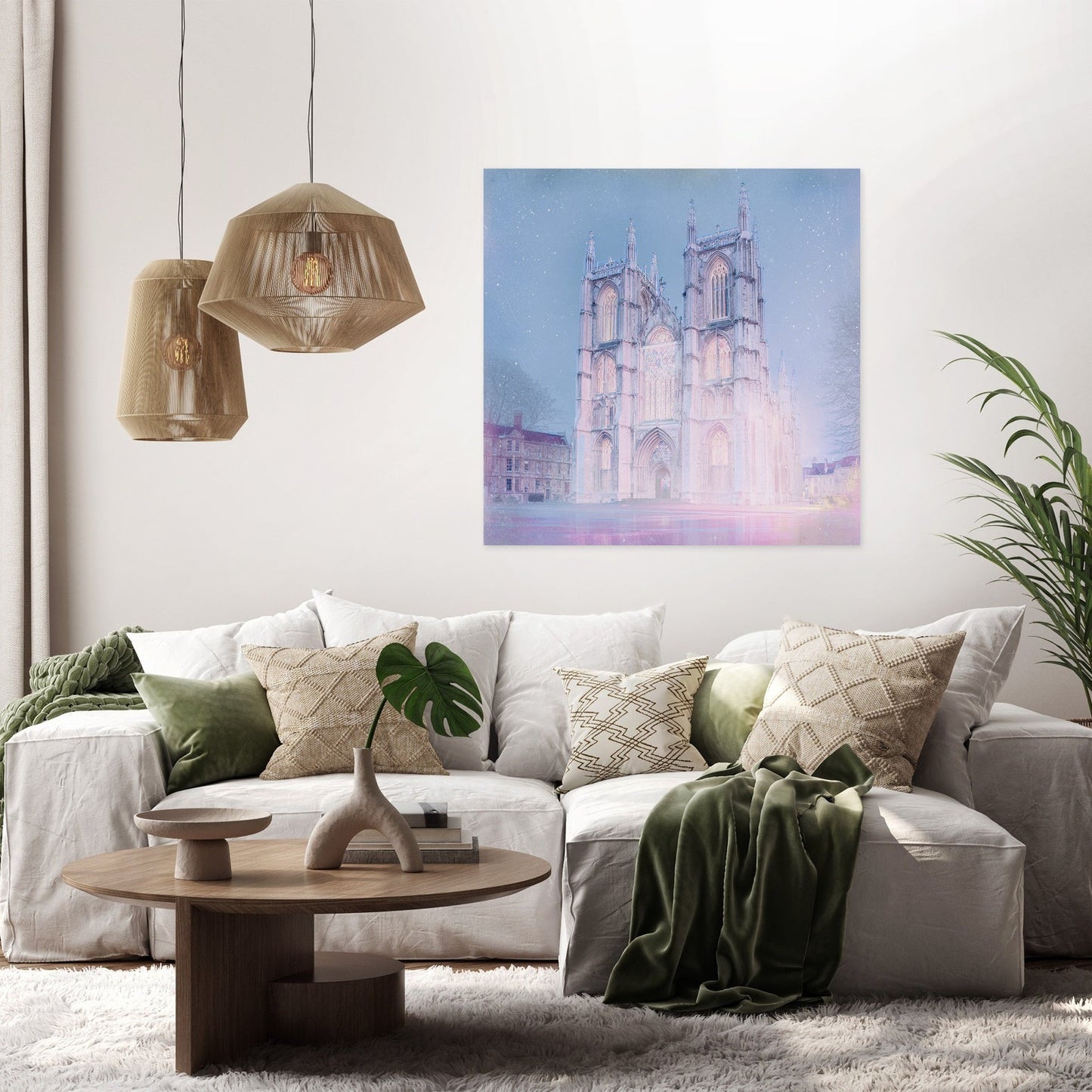 Beverley Minster Illumination Canvas
