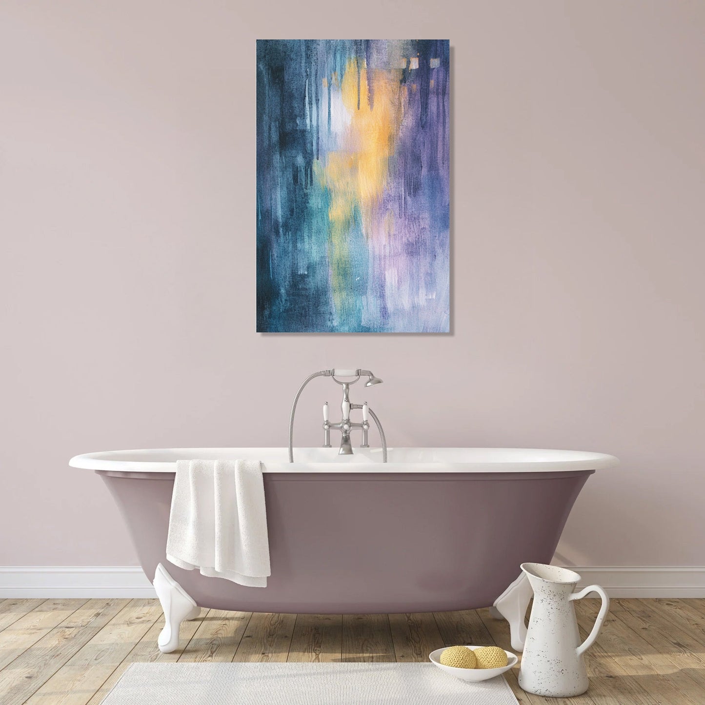 Rainy Reflection Canvas