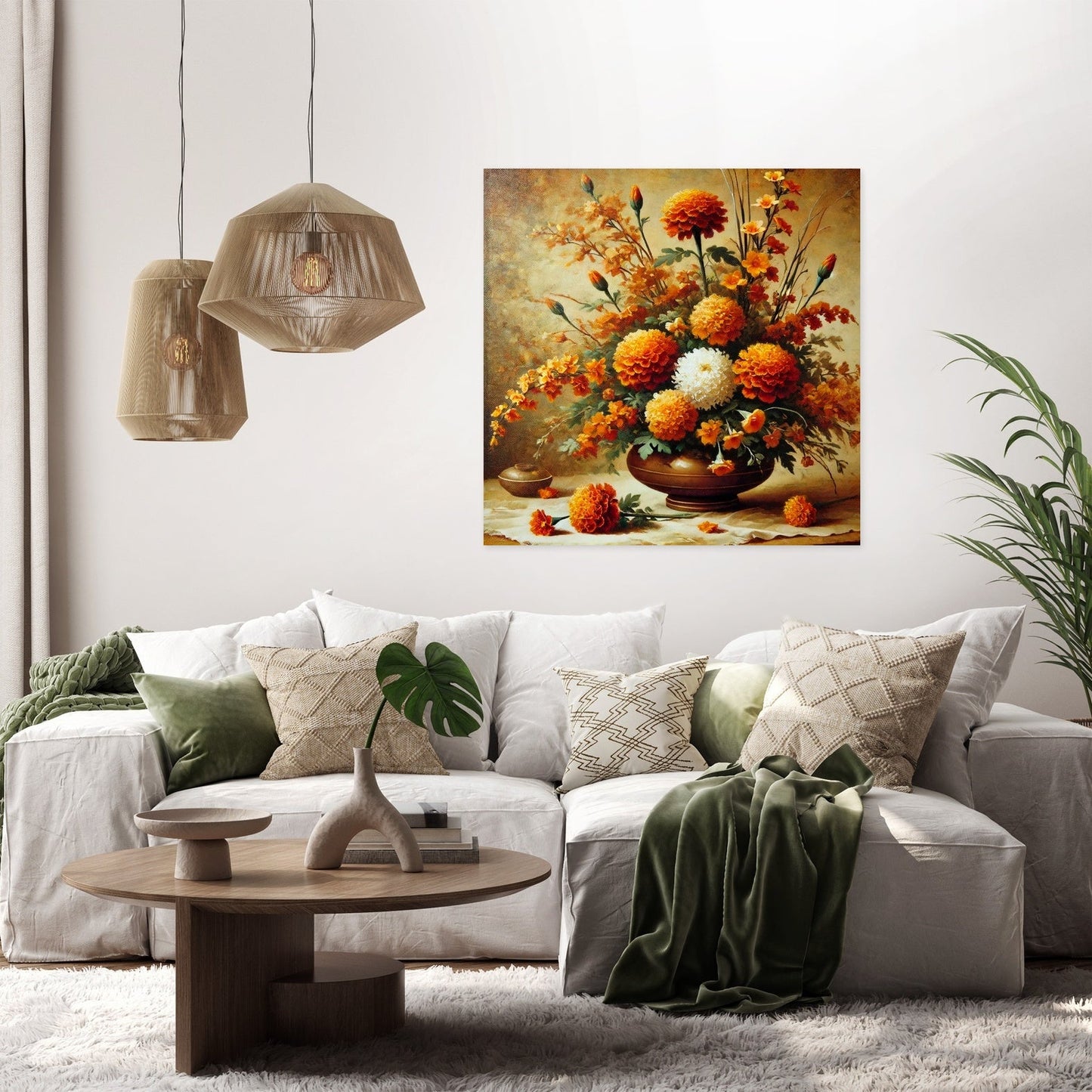 Timeless Ikebana Canvas