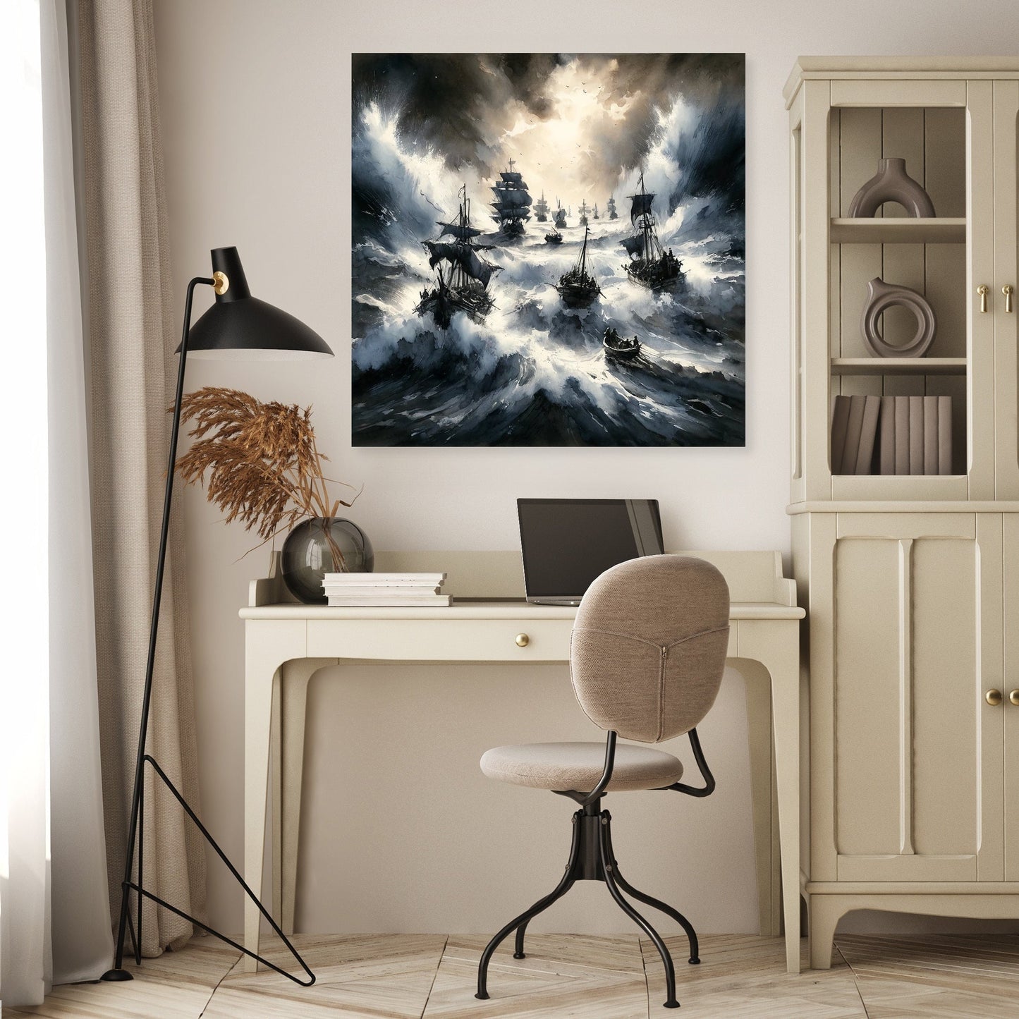 Tempest's Embrace Canvas