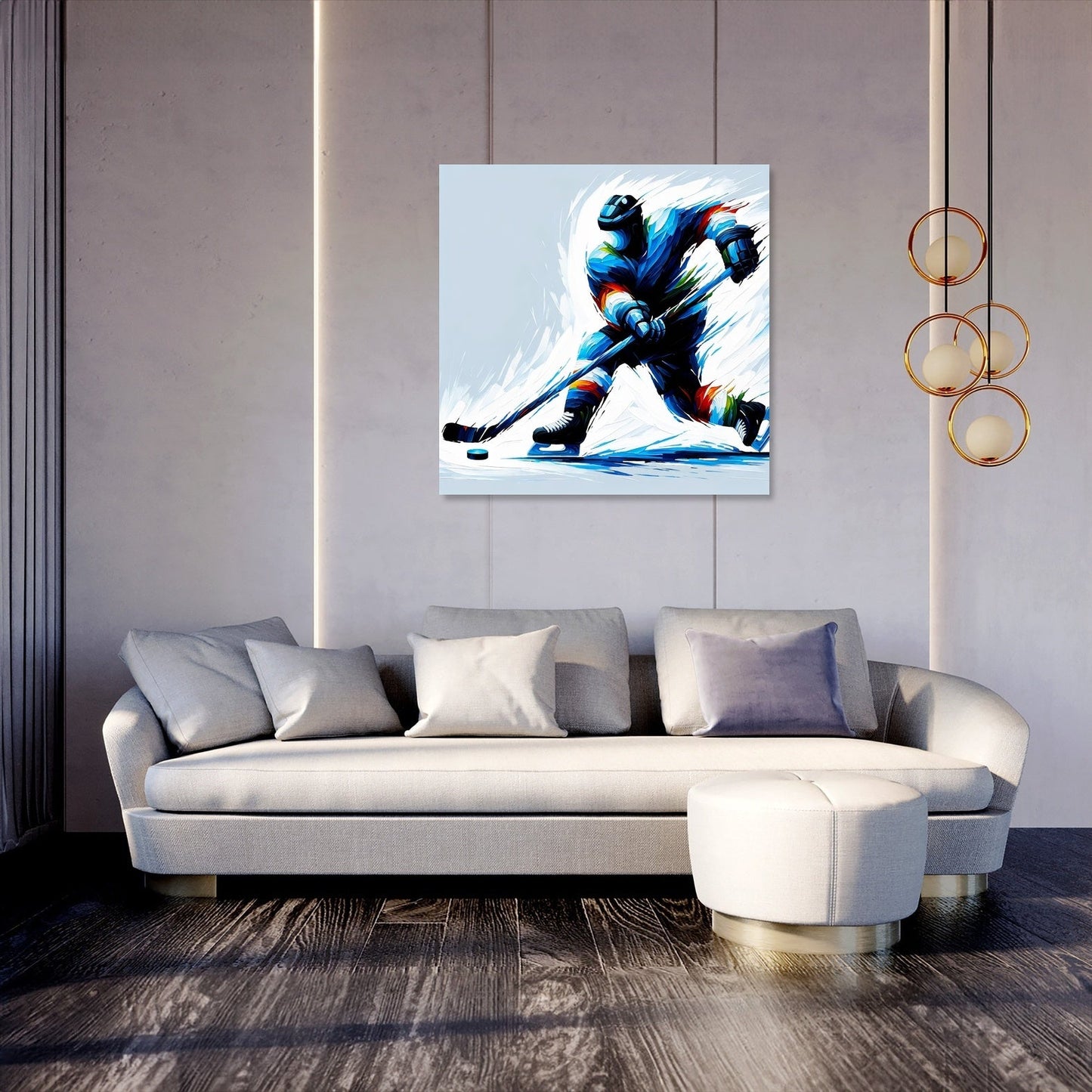 Icy Shot Canvas