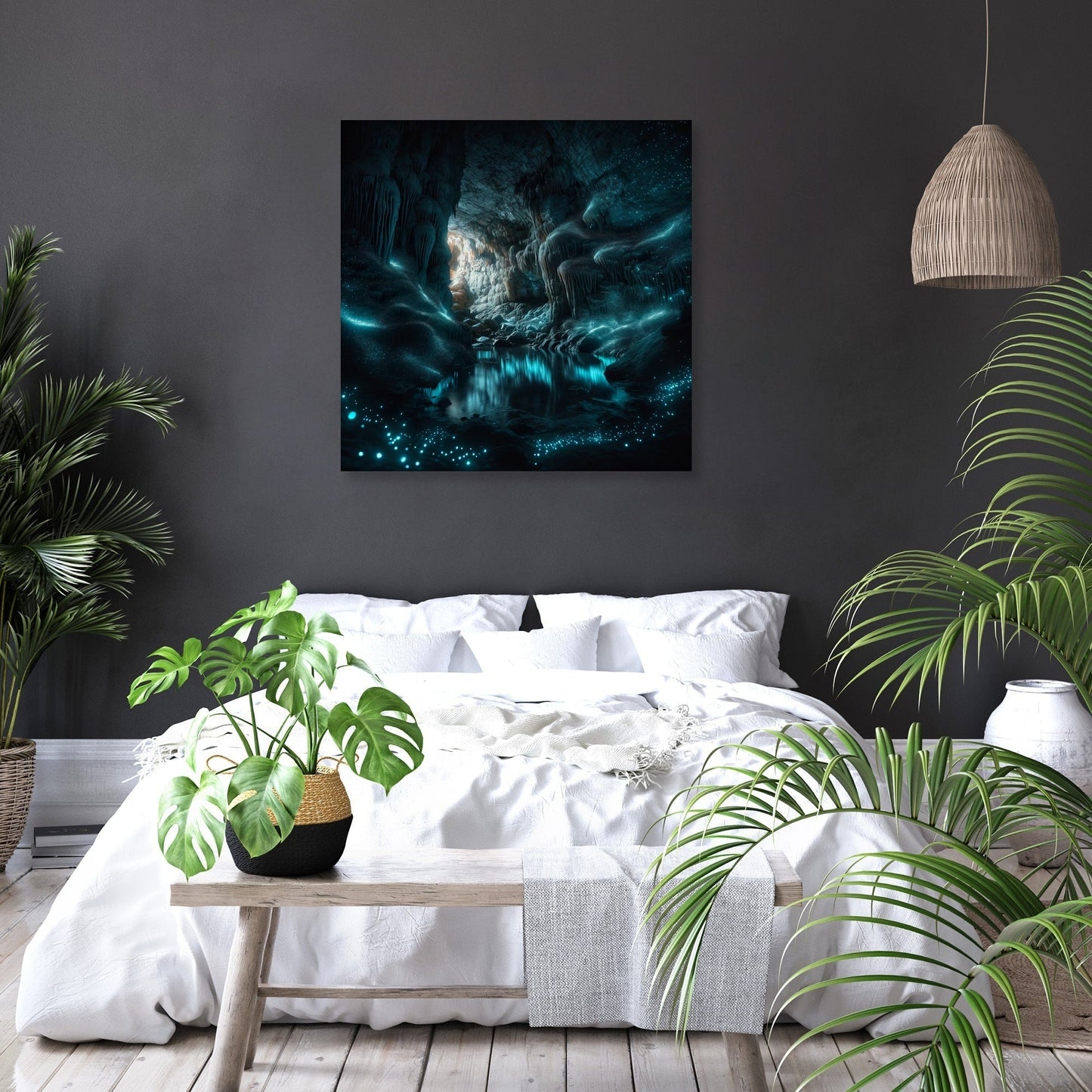 Glowworm Cave Canvas