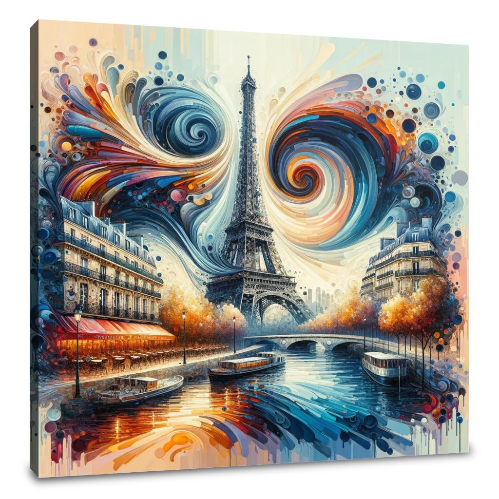 Refined Abstraction: Paris Canvas