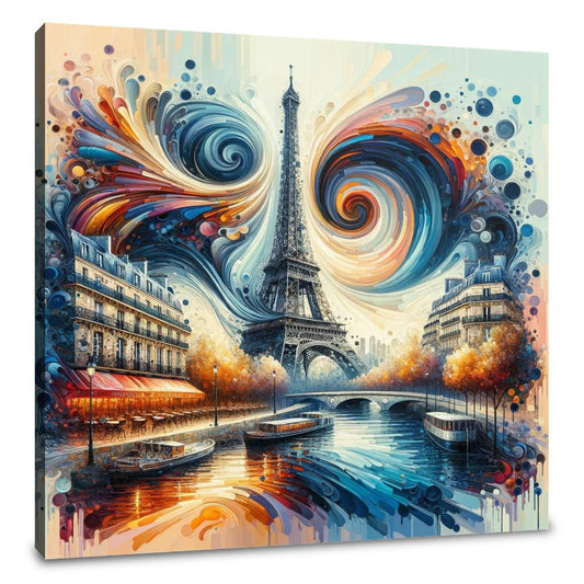 Refined Abstraction: Paris Canvas