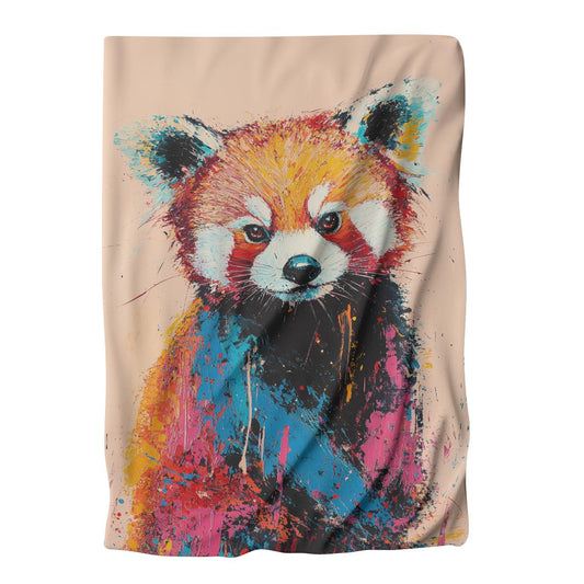 Red Panda Harmony Blanket