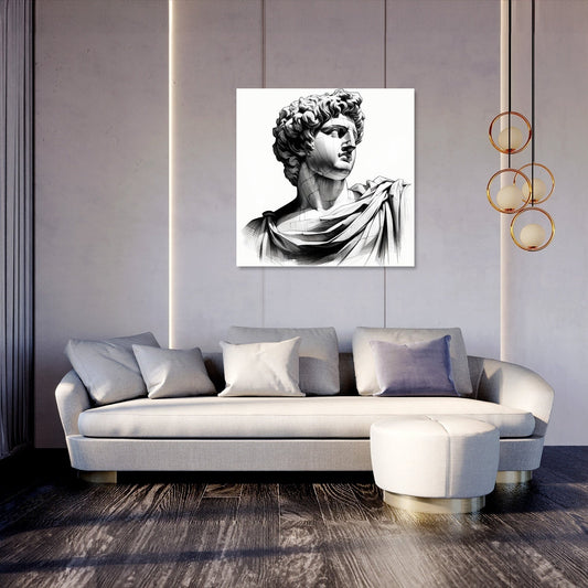 Marble Grace Canvas