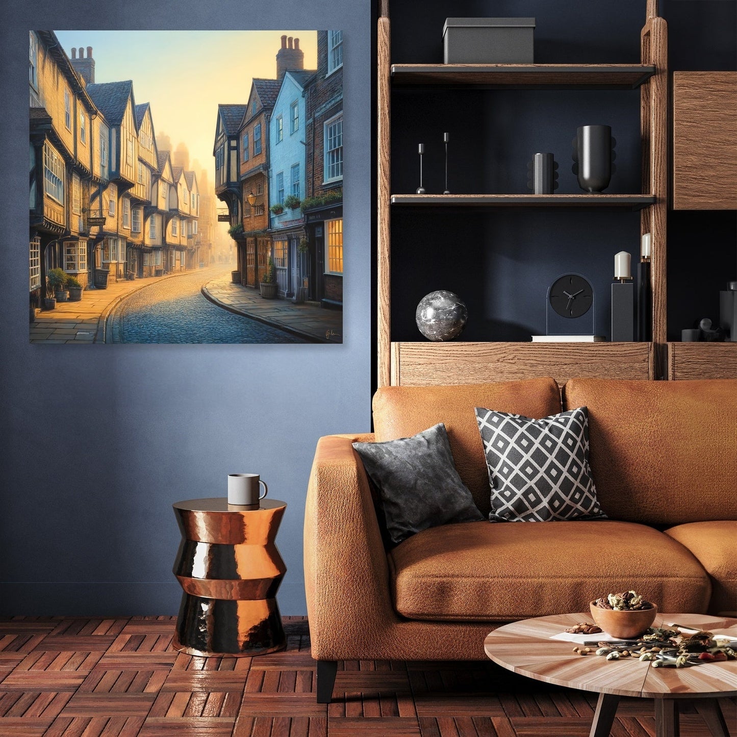 Early Morning on the Shambles Canvas