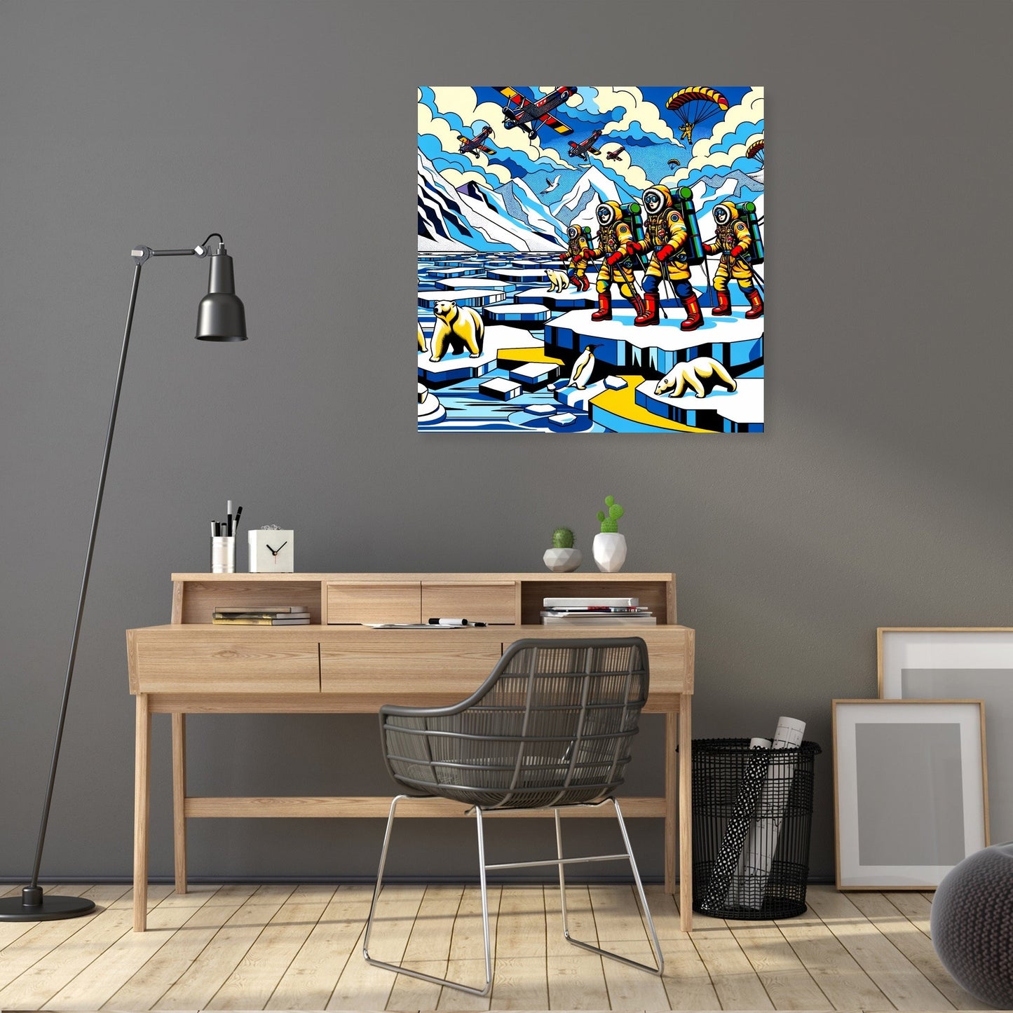Polar Expedition Pop Canvas