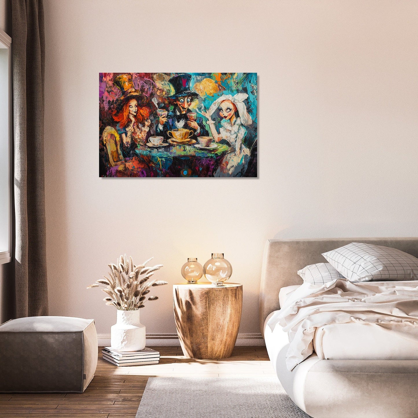 Tea Party Reverie Canvas