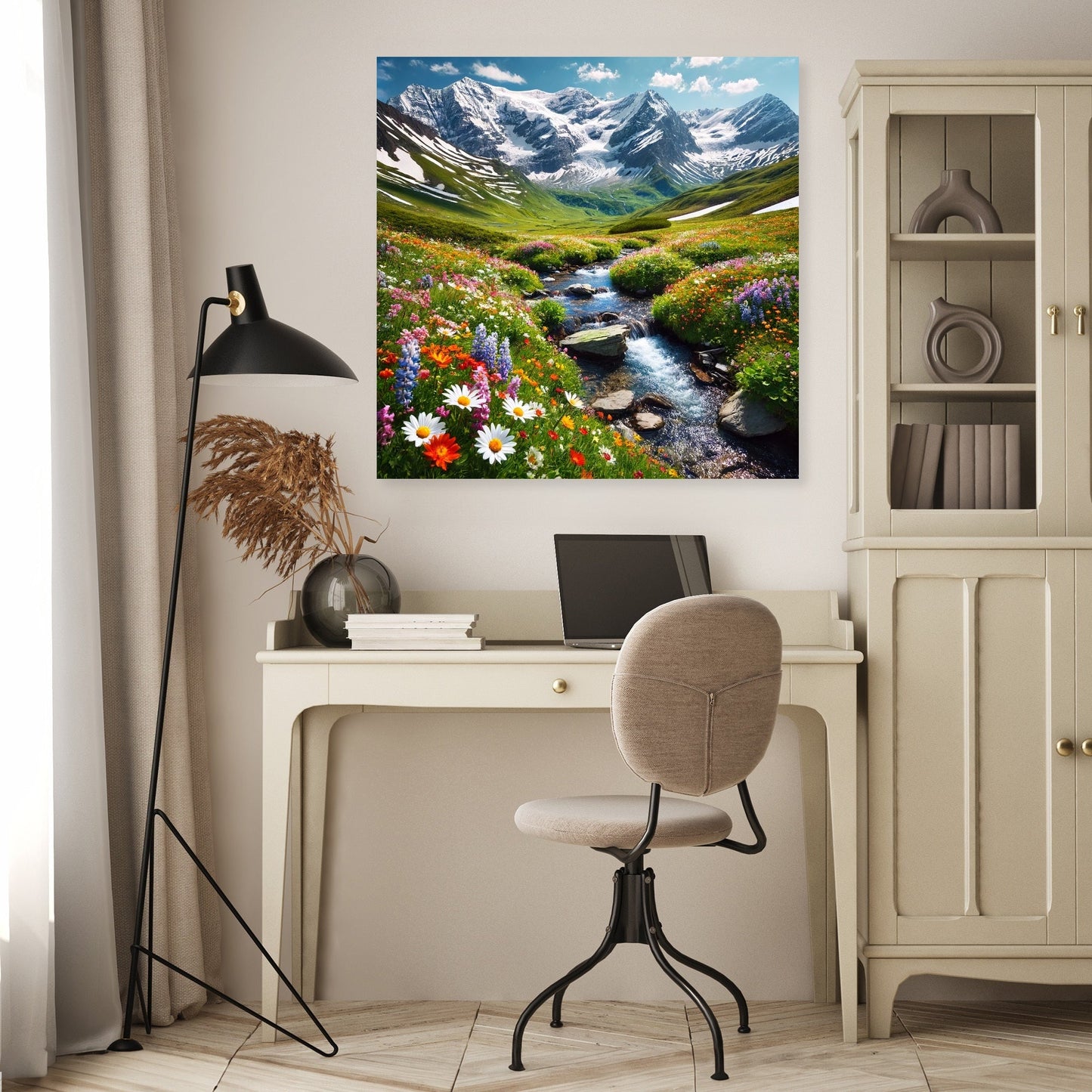 Alpine Bloom Canvas