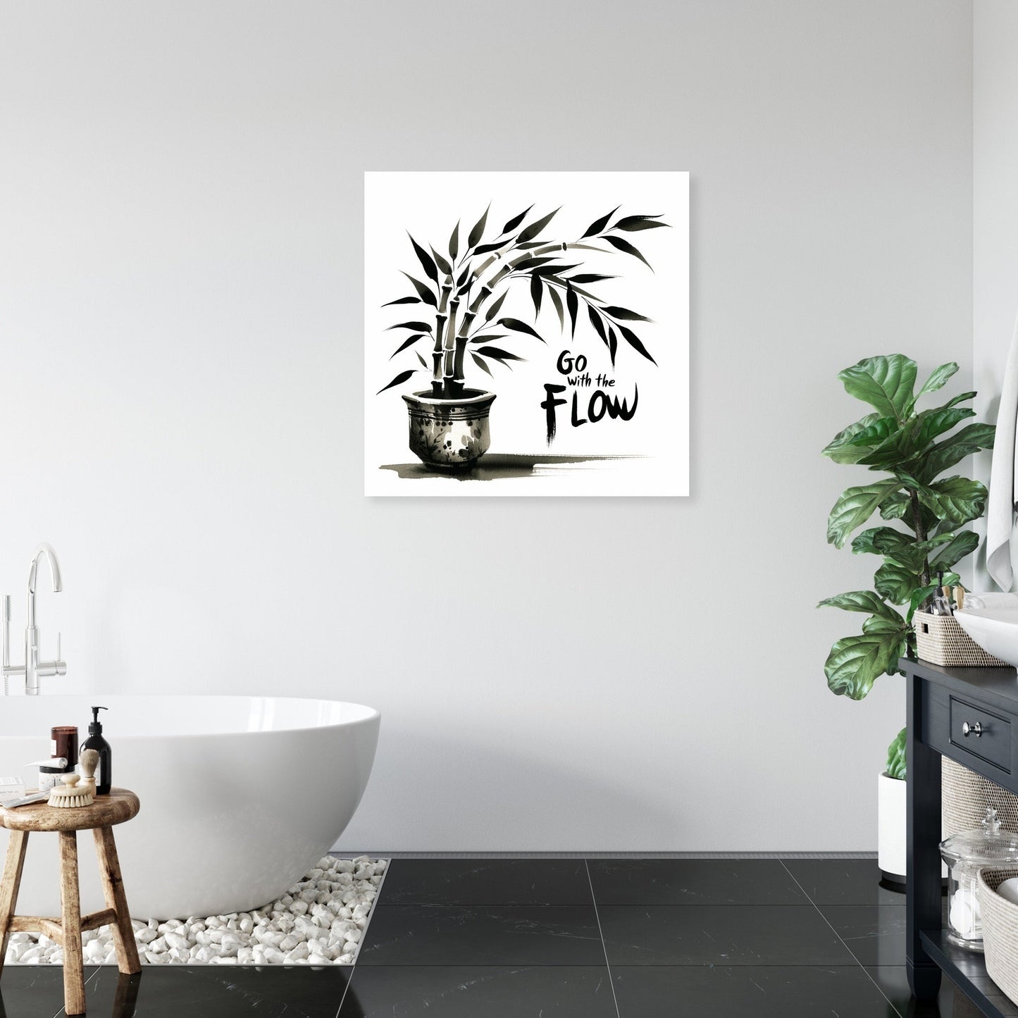 Bamboo Zen Canvas