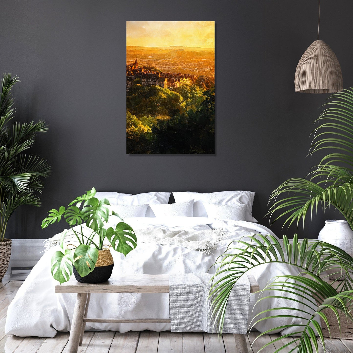 Arthur's Seat Sunset Canvas