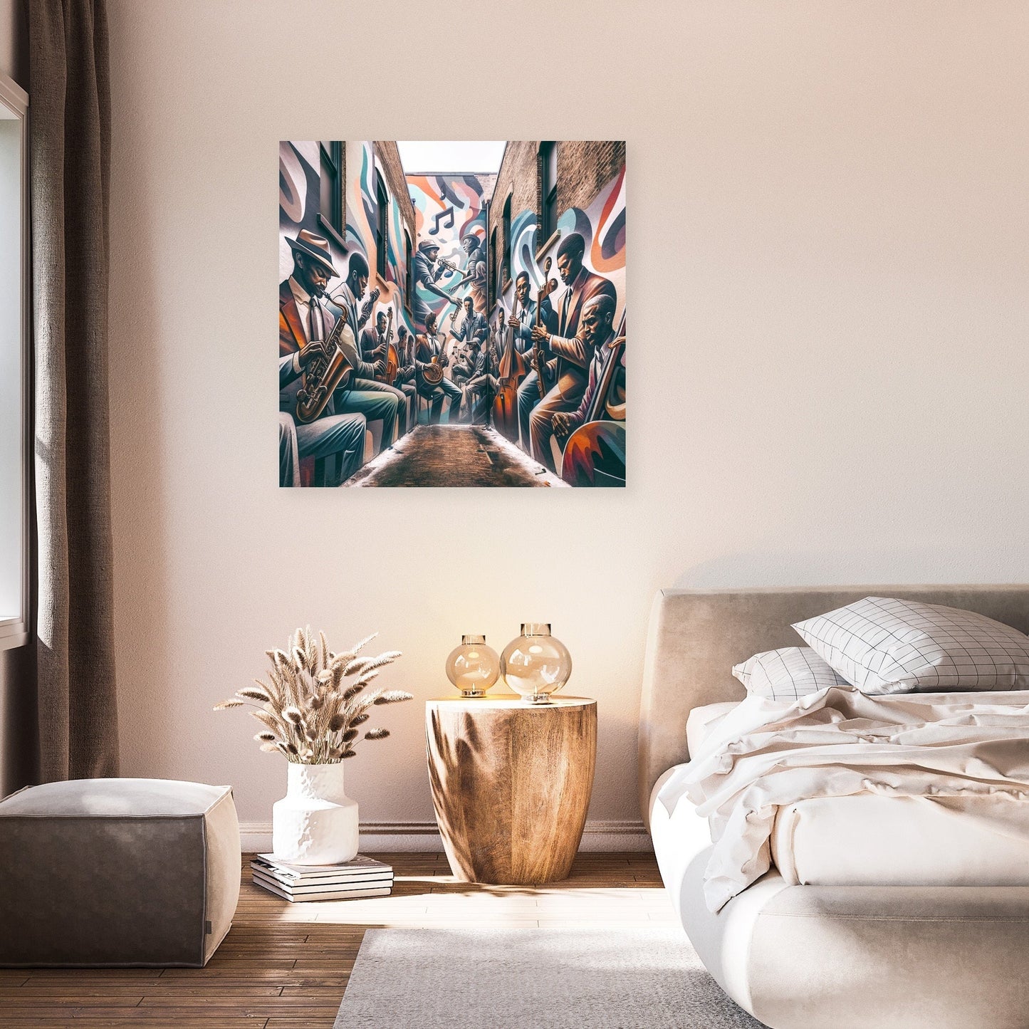 Melodic Alley Canvas