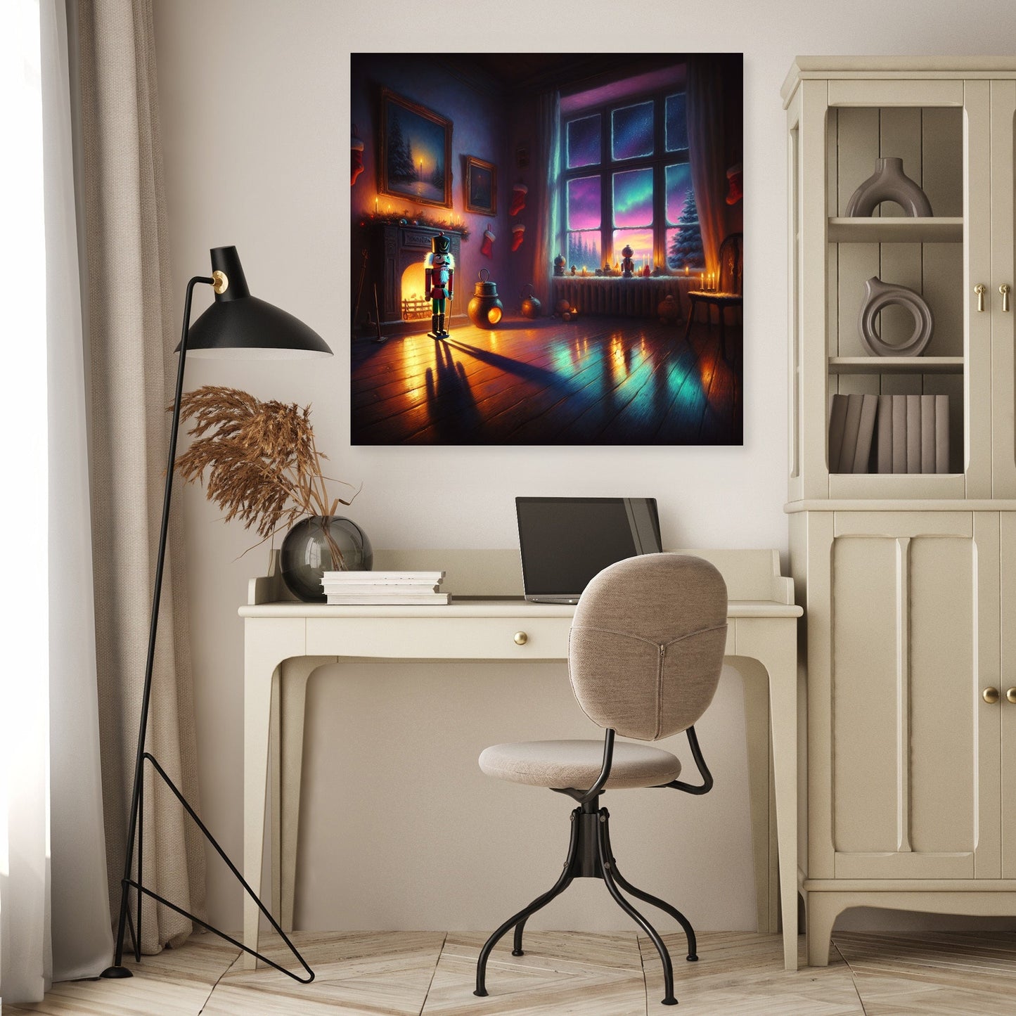 Nutcracker's Melancholic Eve Canvas