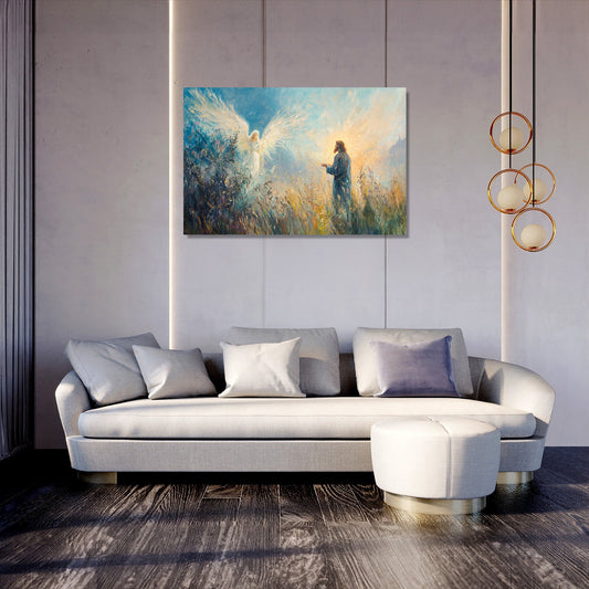 Saint David's Angelic Canvas