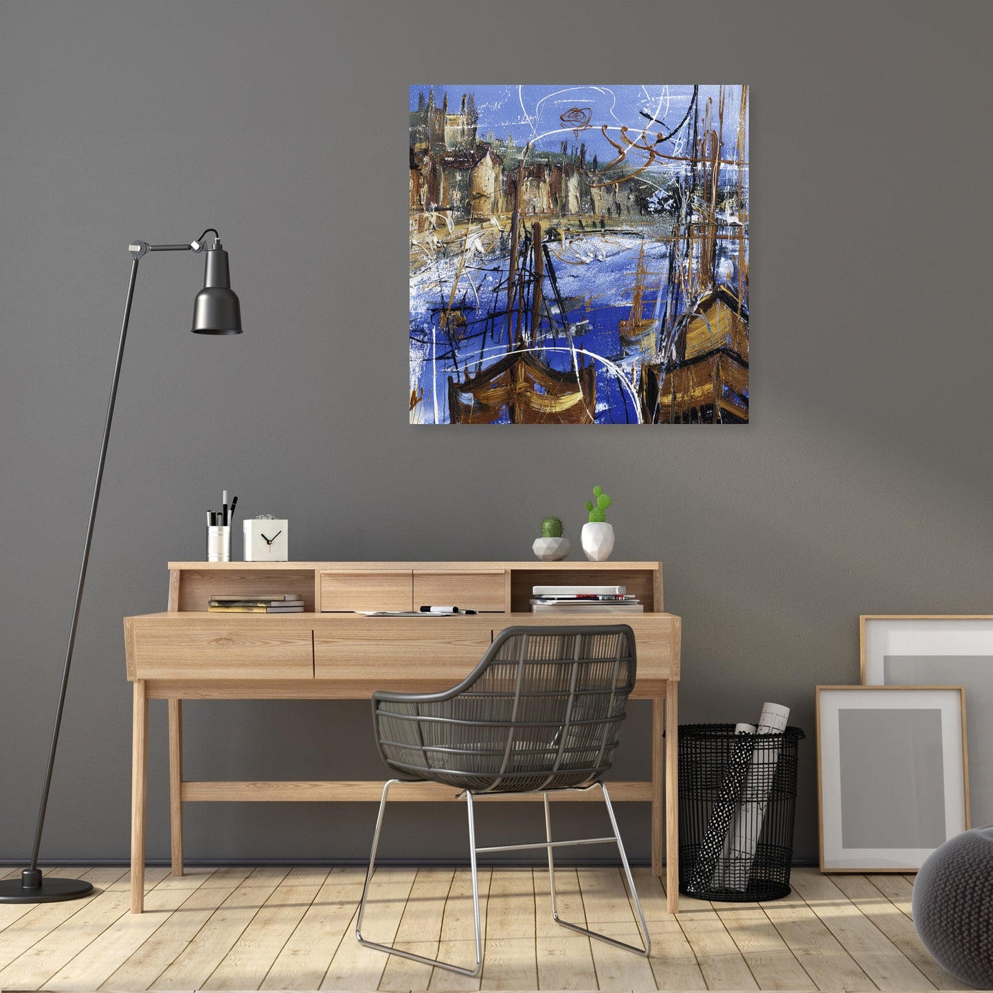 Whitby Port Heritage Canvas