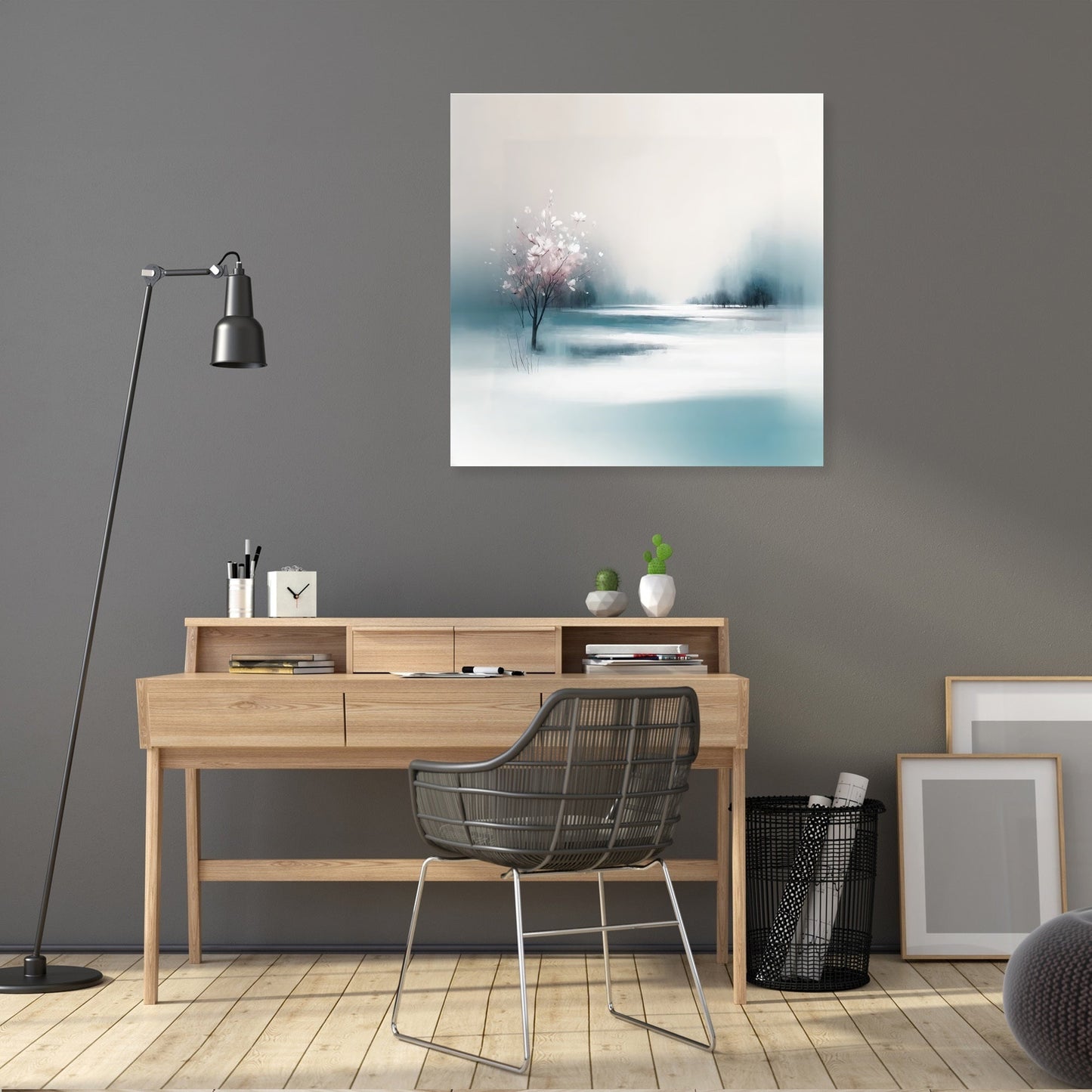 Winter's Silence Canvas