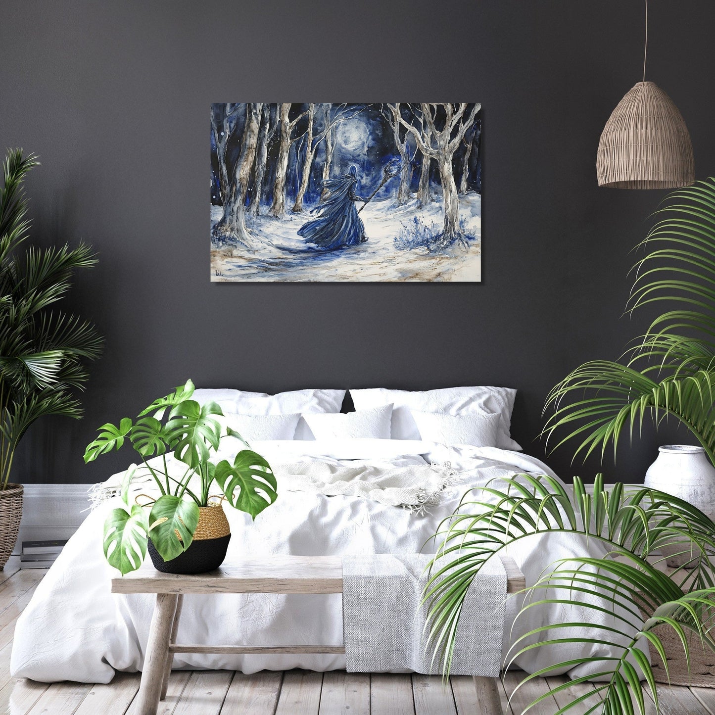 Sorcerer's Enchantment Forest Canvas