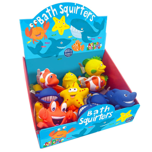 Children's Colourful Squirty Sealife Bath Toy (SINGLE) for All Ages