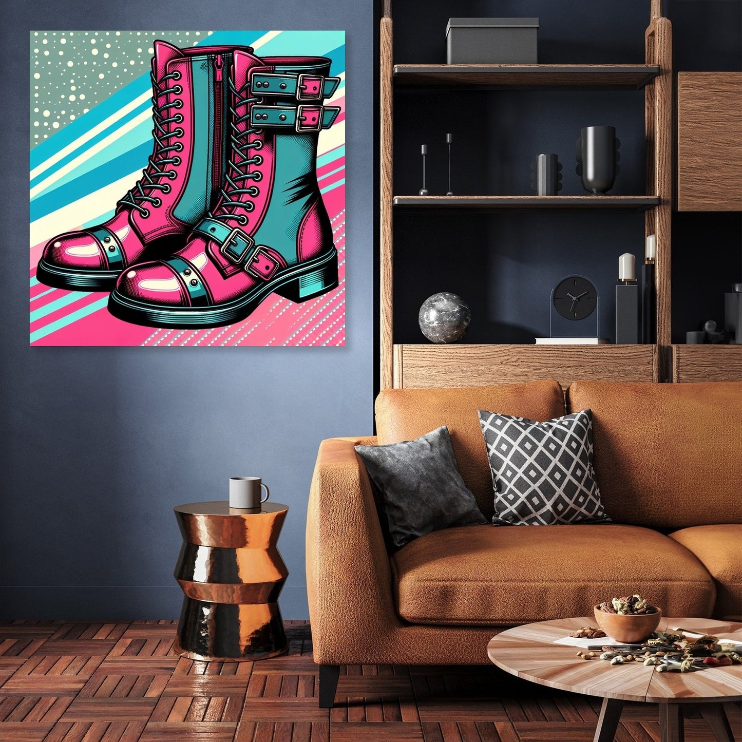 Fashion Boots Canvas