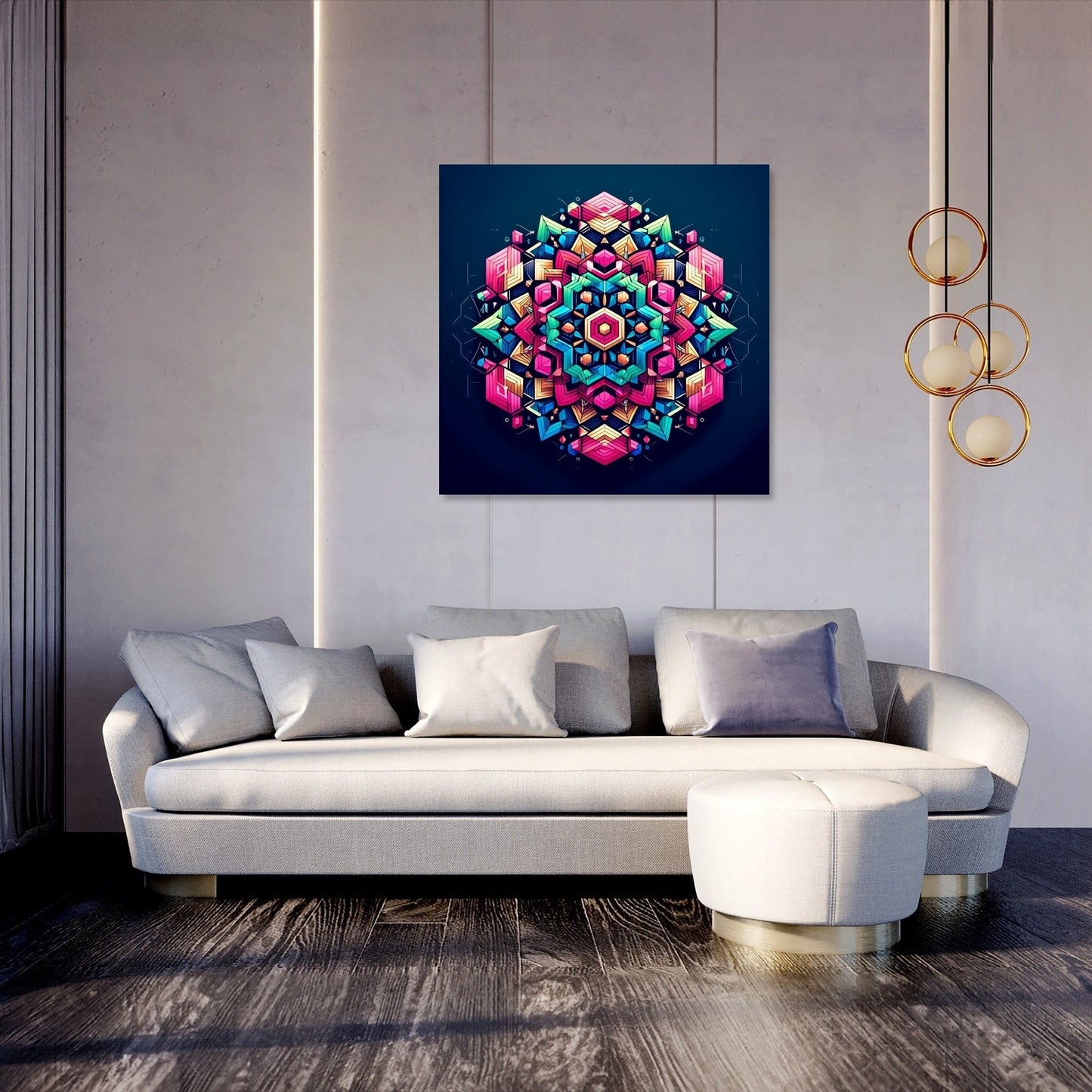 Dazzling Harmony Canvas