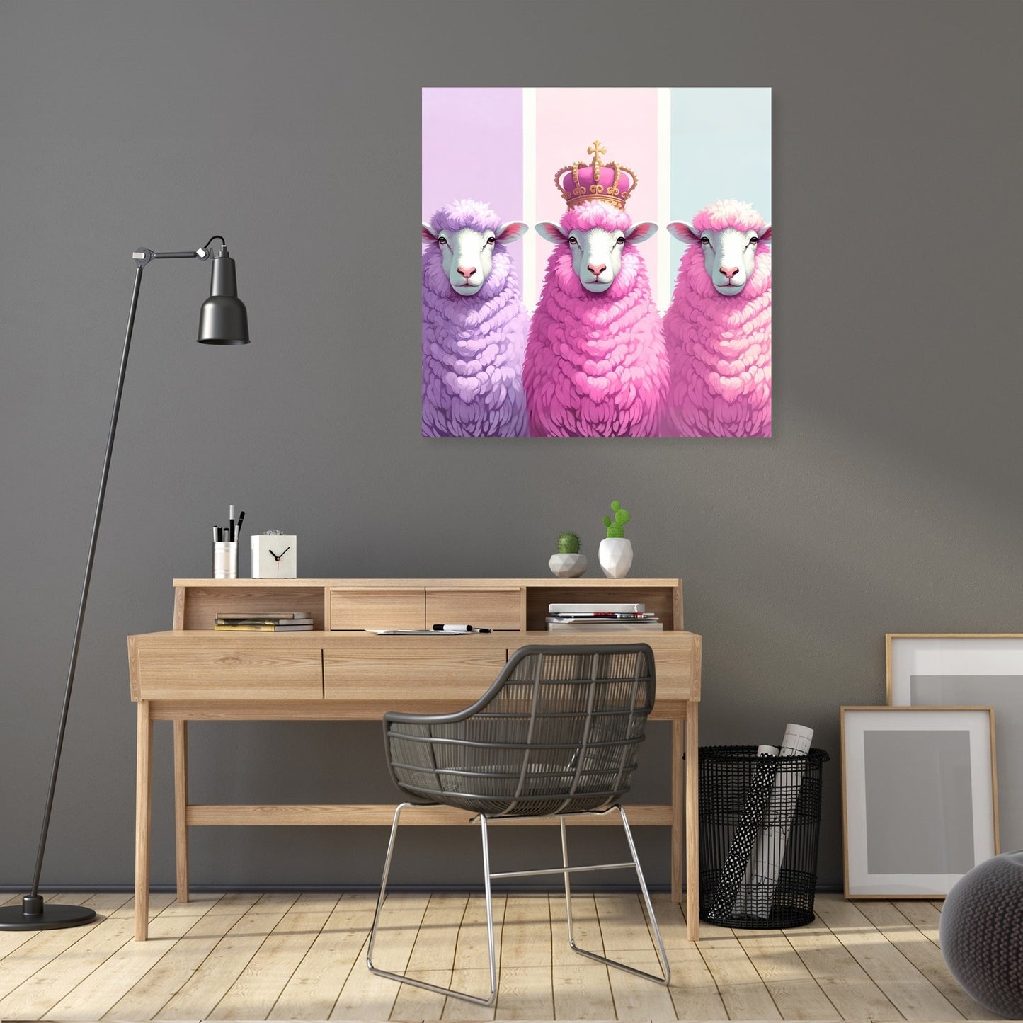 Regal Flock Canvas