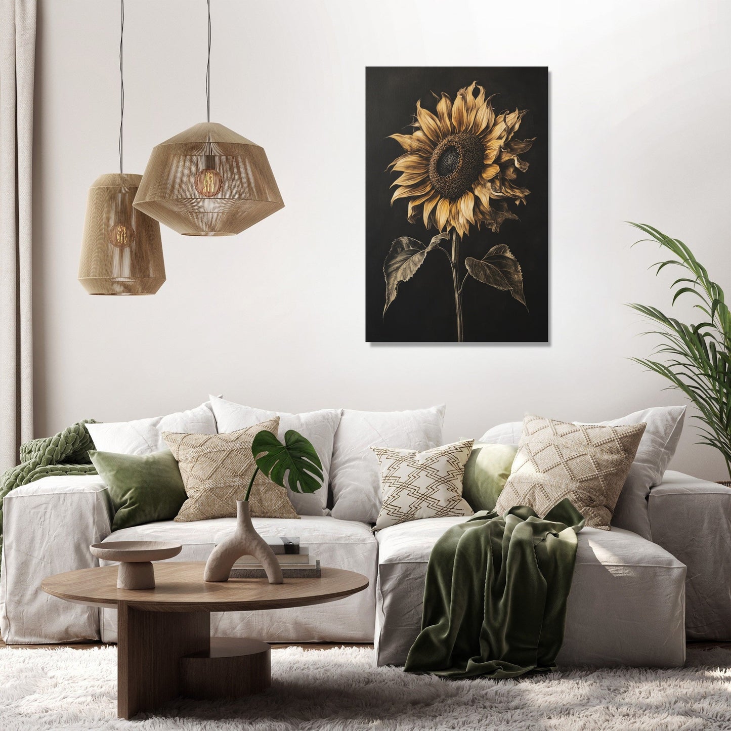 Sunflower Symphony Canvas